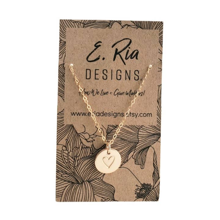 E. Ria Designs Product Display Branded Display Card for wholesale by E. Ria Designs, LLC