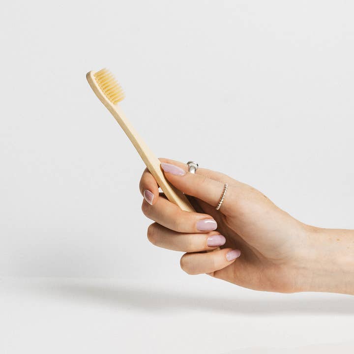 OLSEN+OLSEN – Großhandel Zahnbürste – Bambou Zahnbürste - Beige