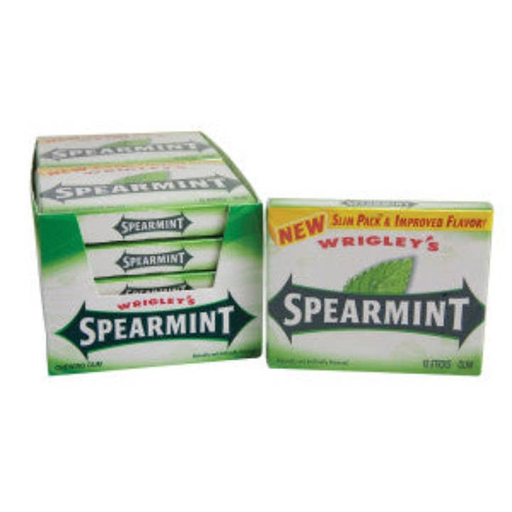 Wrigley Slim Pack Spearmint - 10ct för wholesale av I Got Your Candy