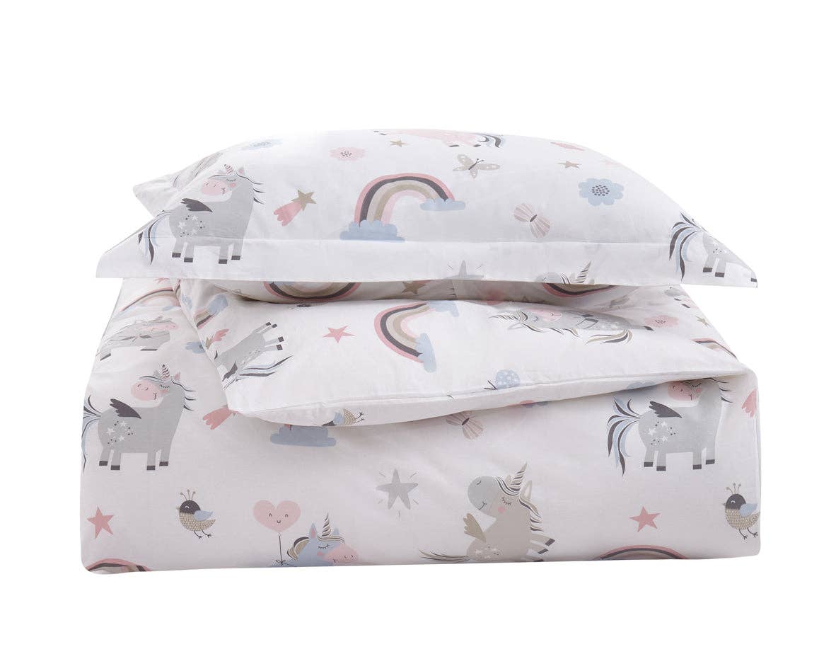 NewSeason - Wholesale Bedding Set - Kids & Baby - Organic Cotton Printed Unicorn Duvet Cover Set4
