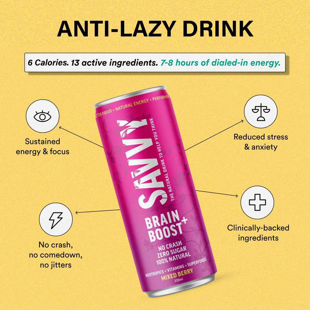 SAVVY BEVERAGES - Wholesale Sports/energy drink - Savvy Brain Boost - Natural Healthy Energy Drink13