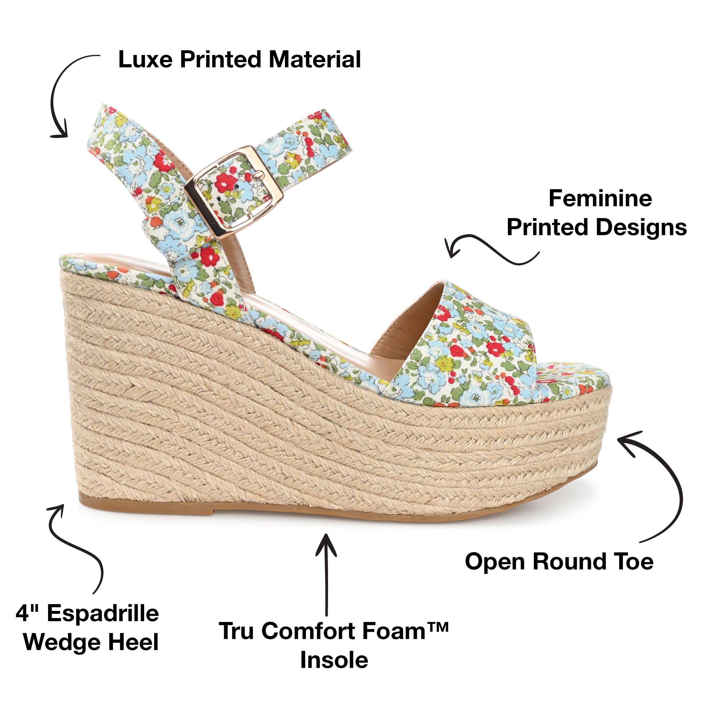 Journee - Wholesale Wedges - Women's - Journee Collection Women's Tru Comfort Foam™ Pearrl Sandal15