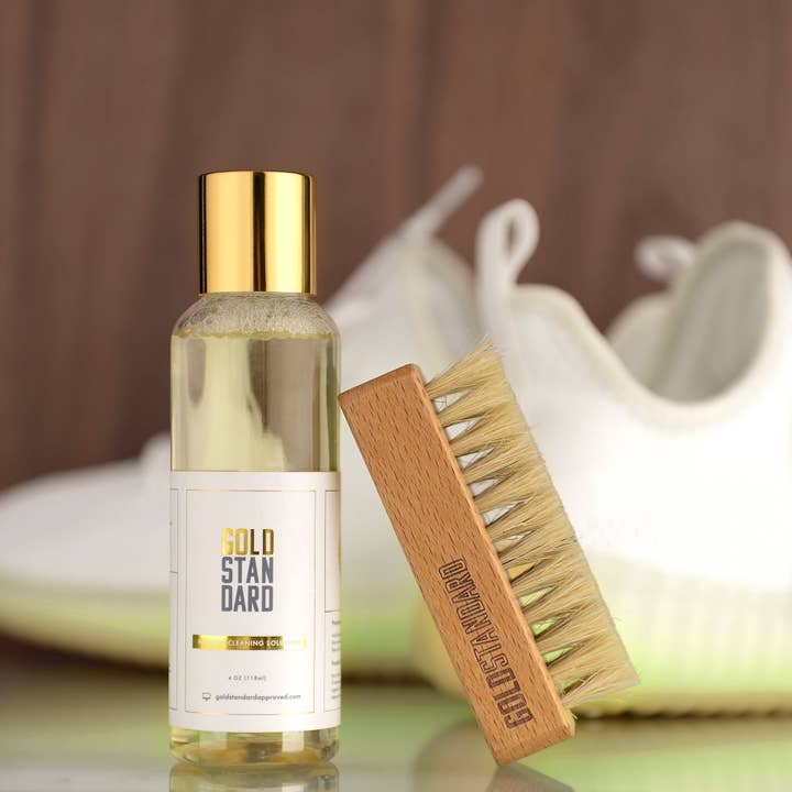 Gold Standard - Wholesale Shoe Care Kits & Sets - Premium Shoe Cleaner Kit Brush and Solution3