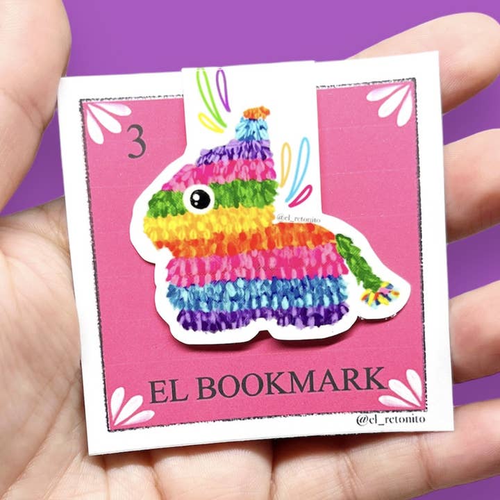 El Retoñito - Wholesale Bookmark - Pinata Magnetic Bookmark0