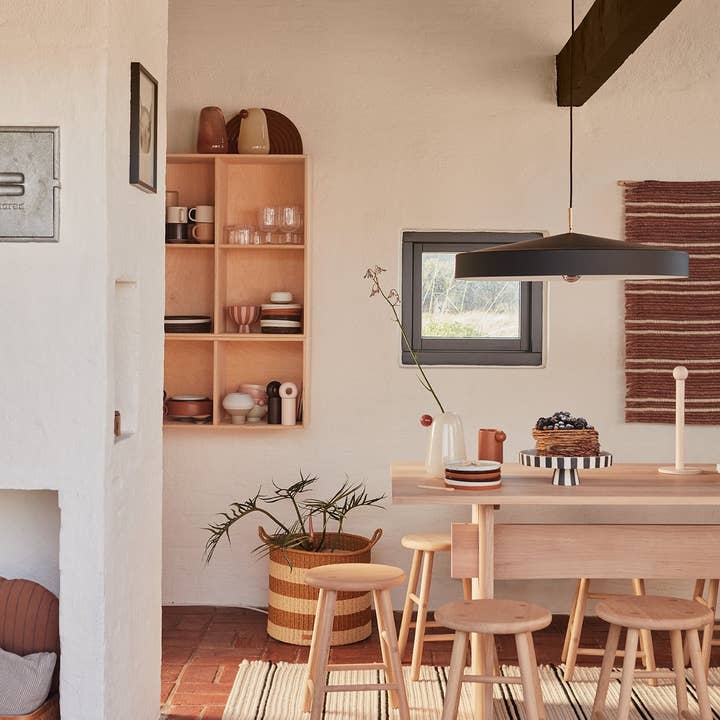 OYOY LIVING DESIGN - Wholesale Wall Accent - Putki Wall Rug - Nutmeg1