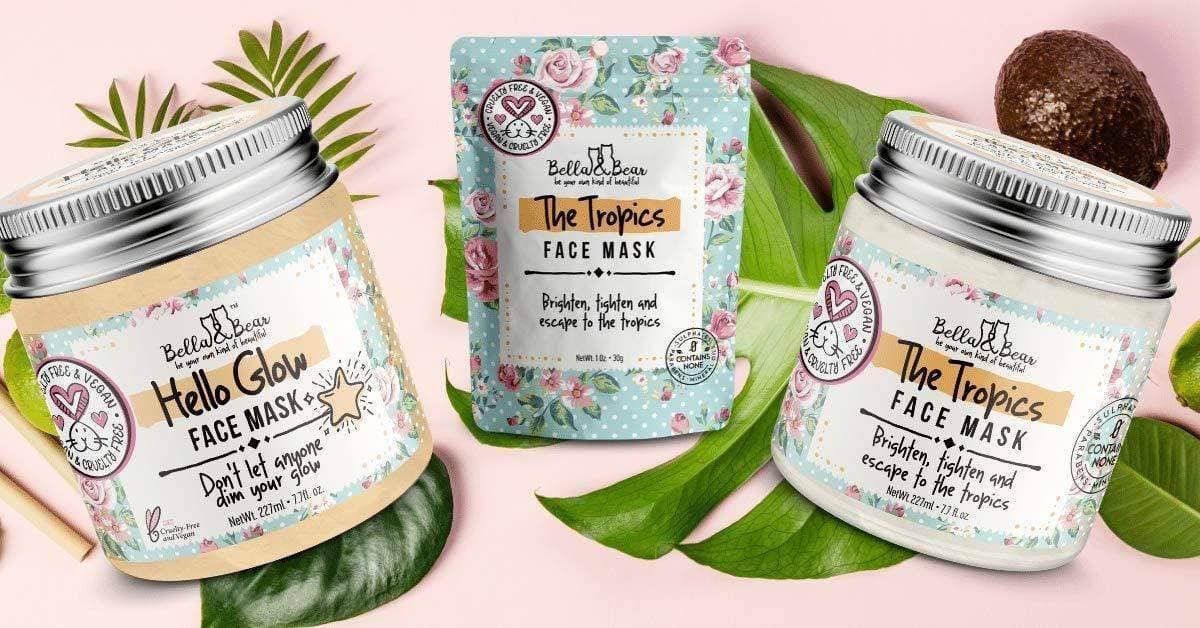 Bella & Bear - Wholesale Gezichtsmasker - Hello Glow gezichtsmasker | Huidverzorging | Gezichtsmasker voor dames11
