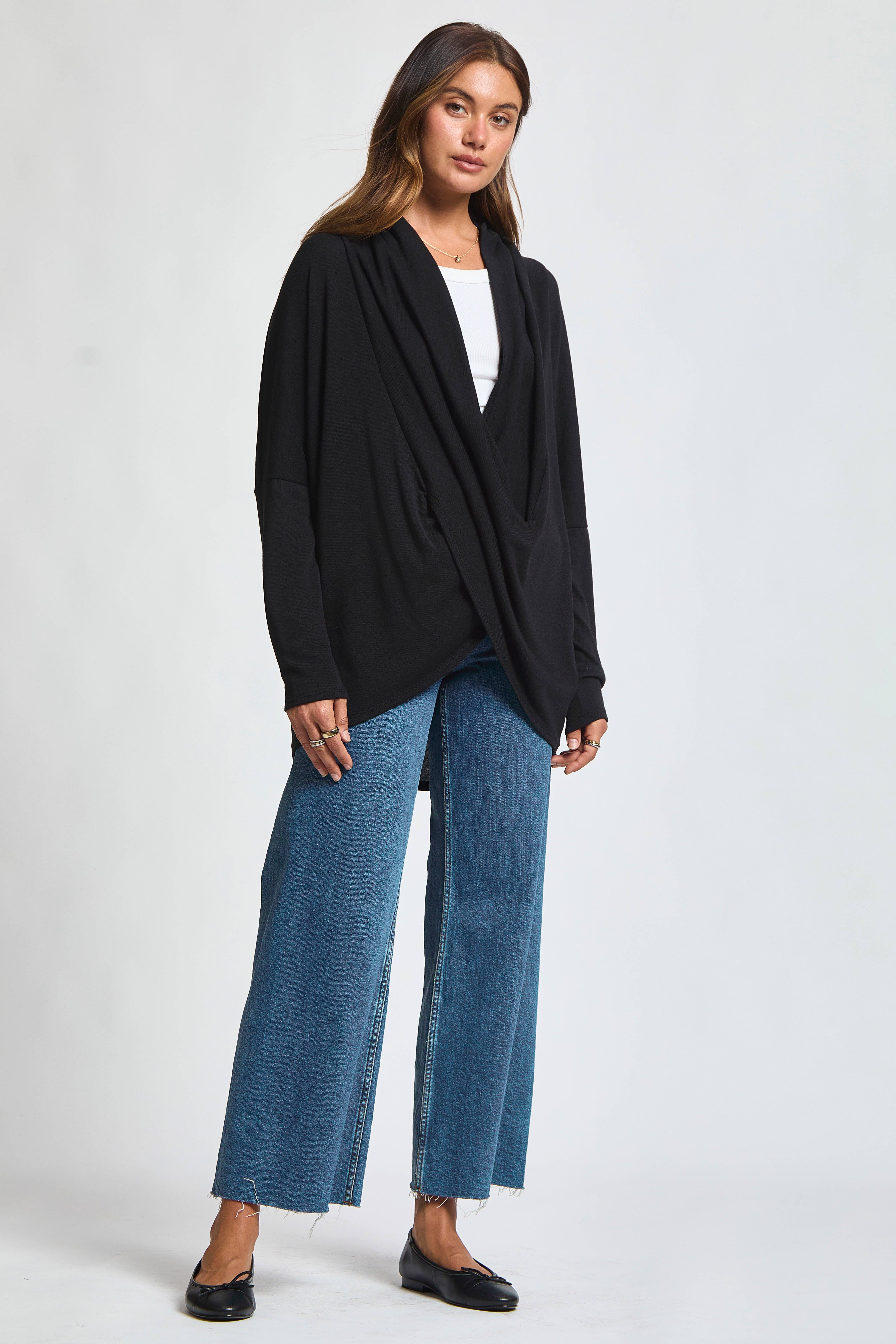 Dear Scarlett - Wholesale Tunic - Women's - Soft Drape Hacci Wrap20