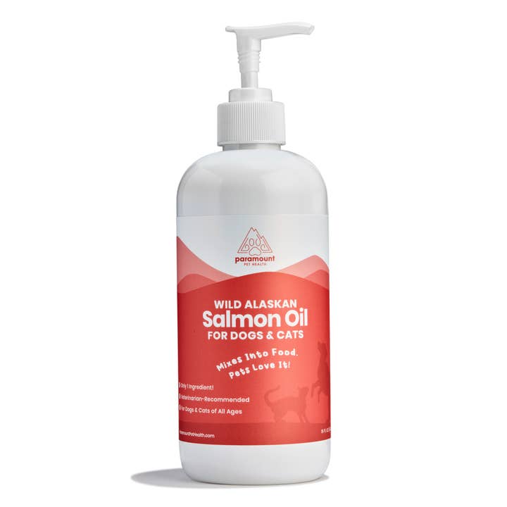 Wild Alaskan Salmon Oil for Dogs and Cats for wholesale by Paramount Pet Health