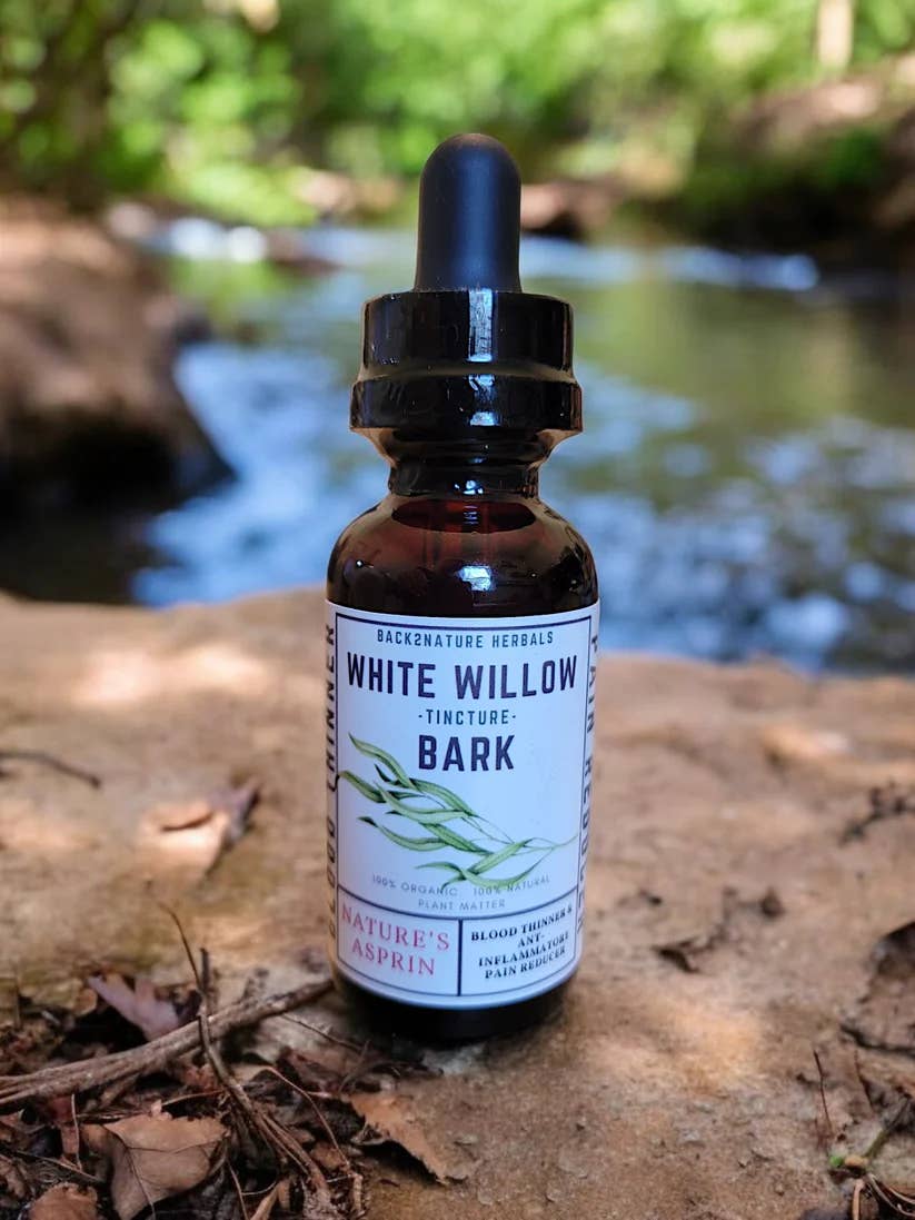 Back2Nature Herbals - Wholesale Tincture - Organic White Willow Bark Tincture