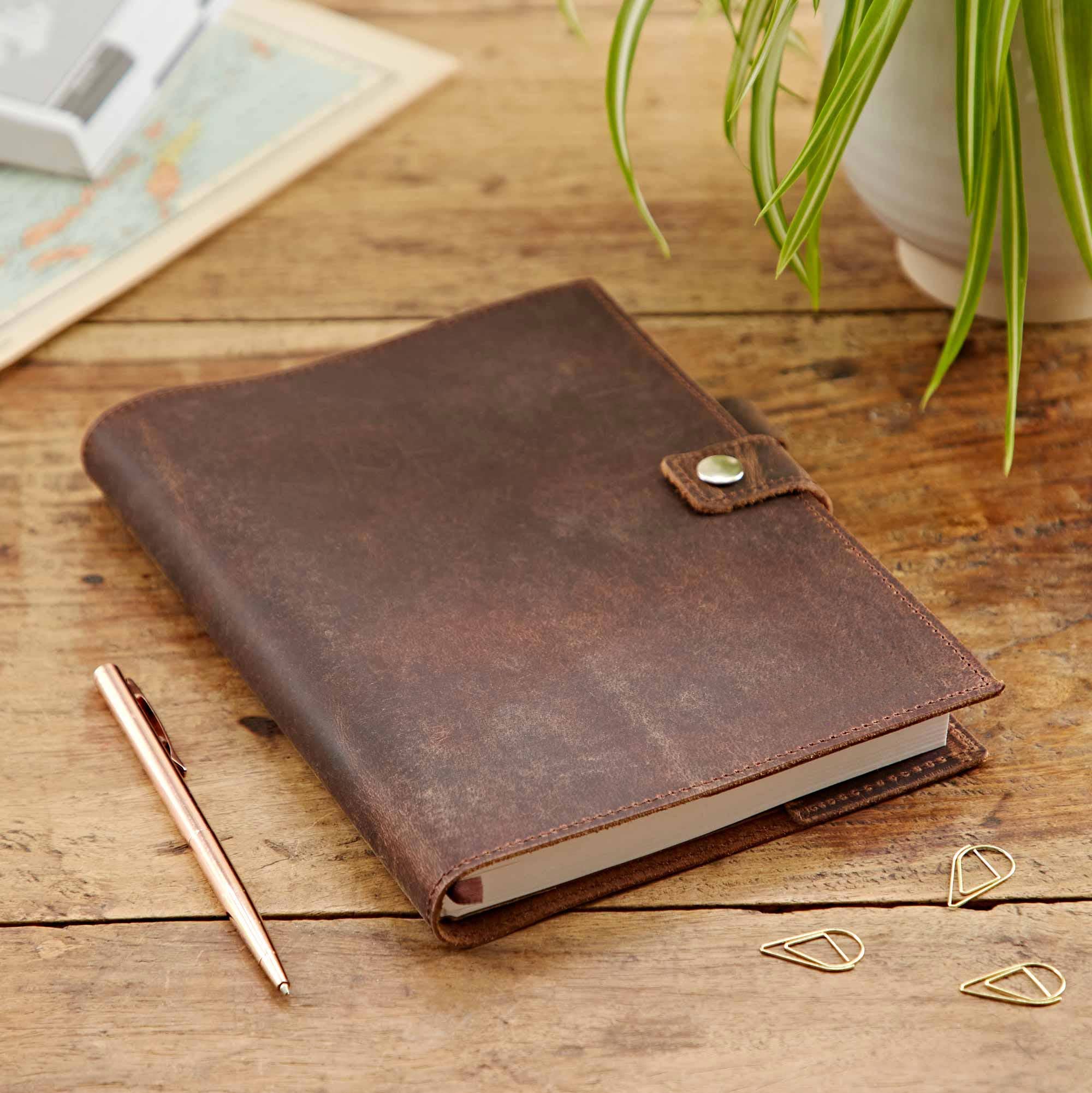 The Paper High Gift Company Limited - Wholesale Journal Cover - Buffalo Leather Refillable Journal3