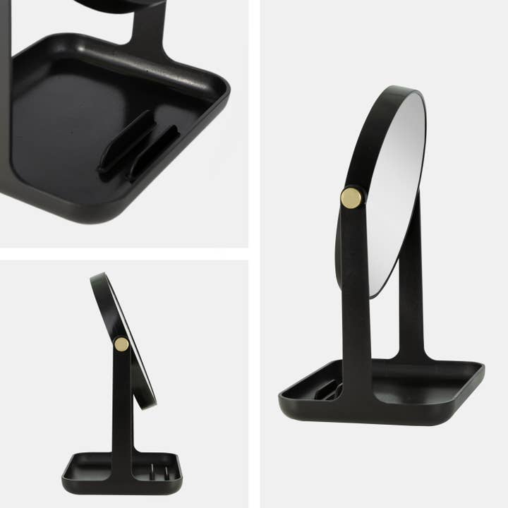 Zadro, Inc. - Wholesale Makeup Mirror - Back-to-School Makeup Mirror with Accessory Tray & Phone Hol