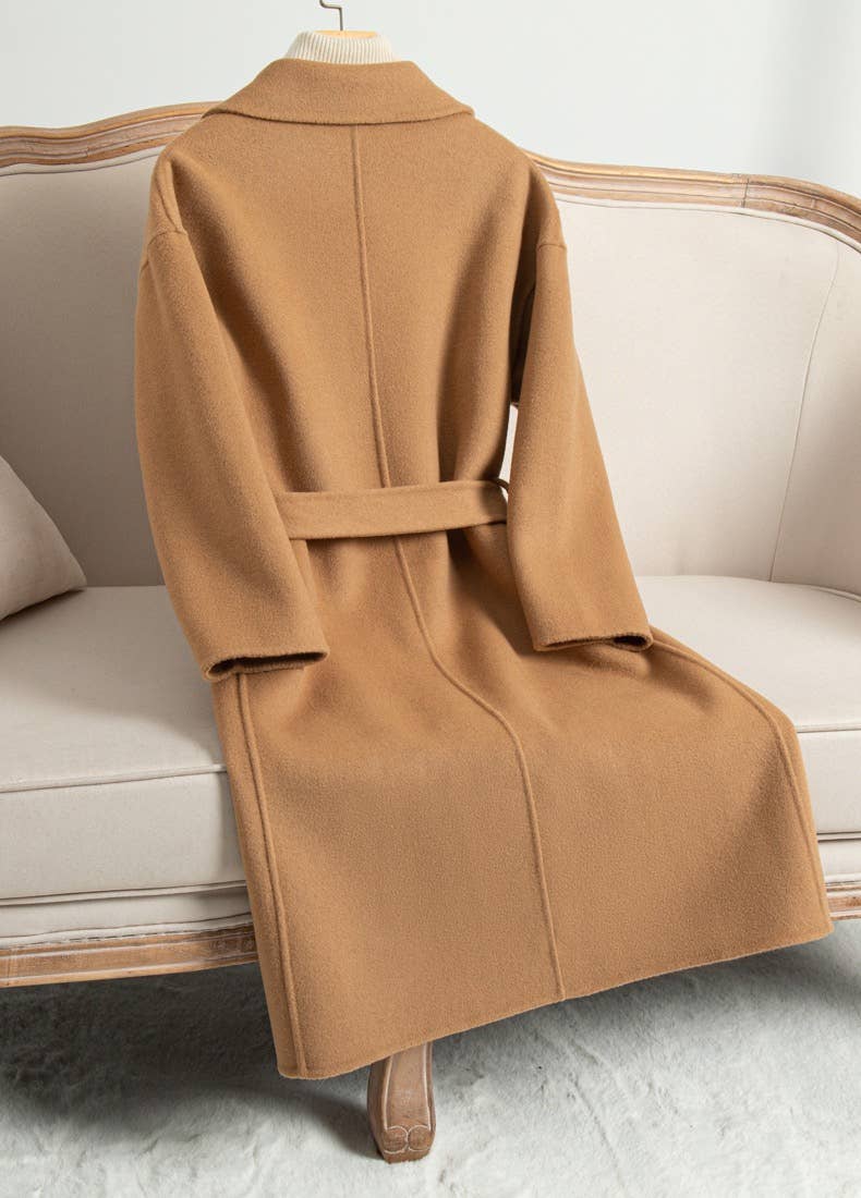 Productseeker – Engroshandel Frakke - Dame – Damefrakke i dobbeltretet uldstof, CT0021