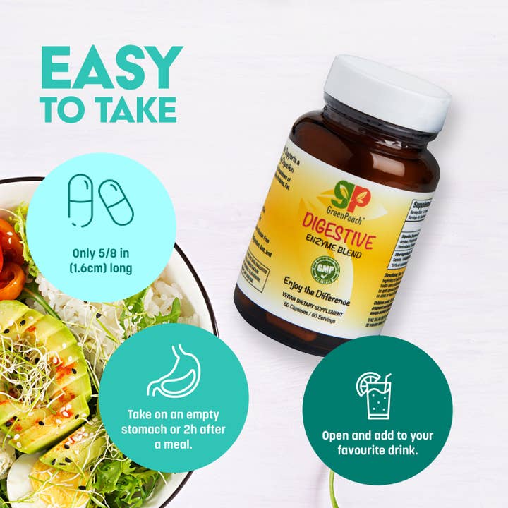 GreenPeach - Wholesale Oral Supplement/Vitamin - Digestive Enzyme Blend 2