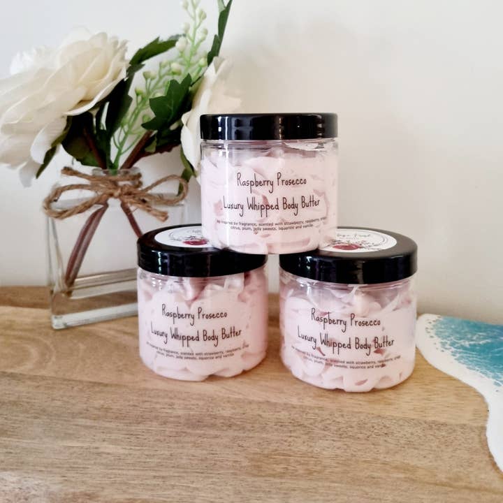Cottage Fresh Scents - Wholesale Body Balm/Butter - Raspberry Fizz Luxury Whipped Body Butter Mousse