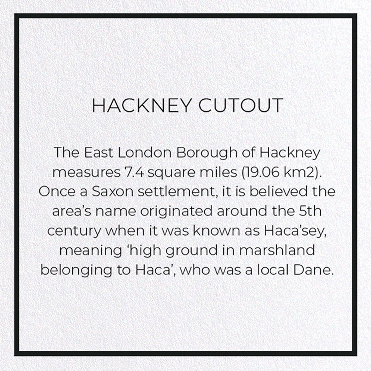 Ezen Trade – wholesale Everyday greeting card – HACKNEY CUTOUT: Greeting Card4