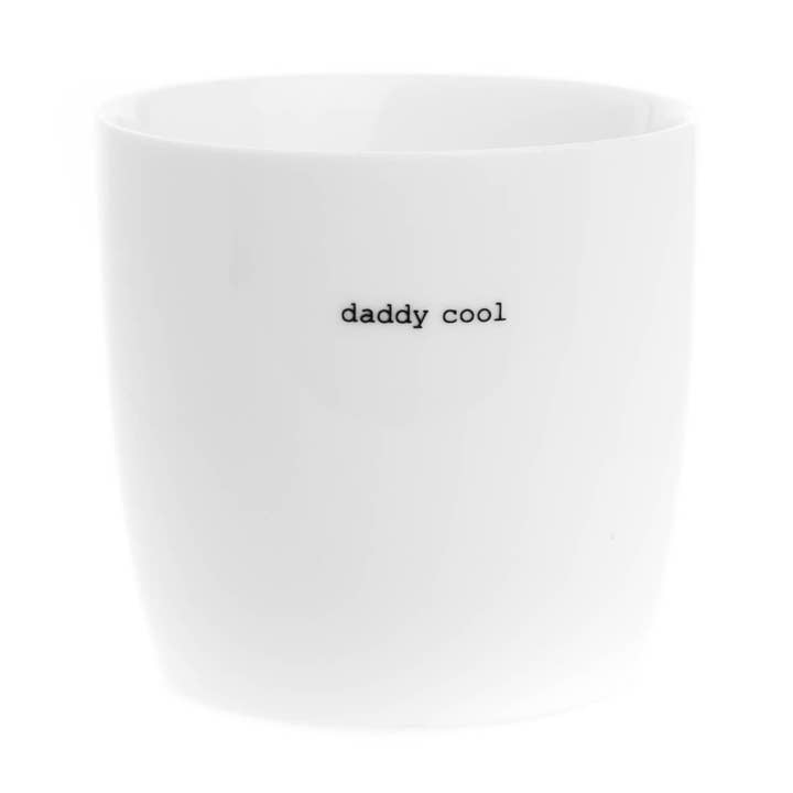 Sögne Mug White “daddycool” for wholesale by Sögne Home