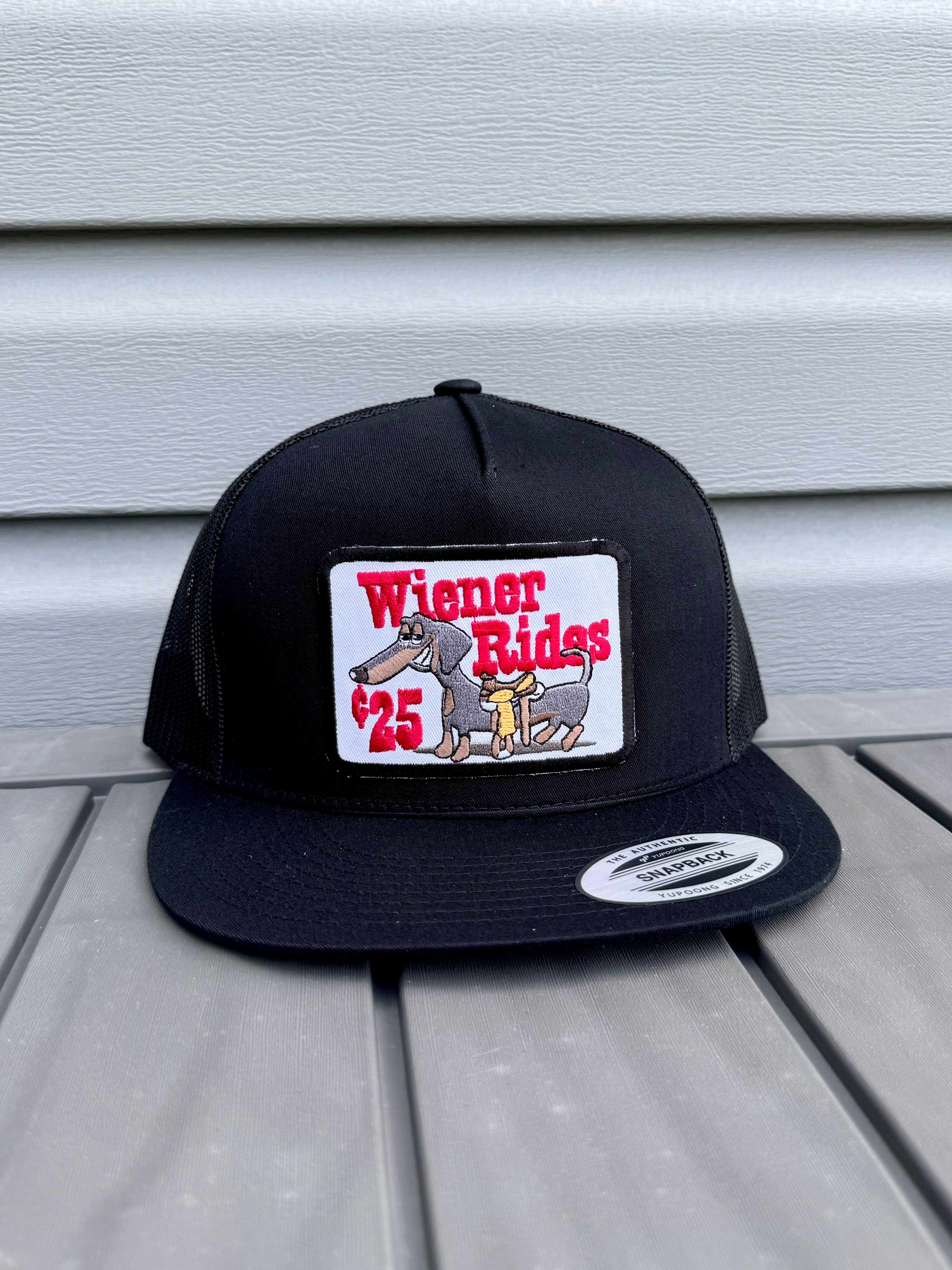 River Bent Hat Co. - Wholesale Trucker Hat - Unisex - Wiener Rides Snapback3