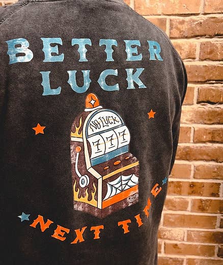 Seventh Eclectic – Hoodie – Unissexo por atacado – Melhor Sorte da Próxima Vez + Hoodie Vintage3