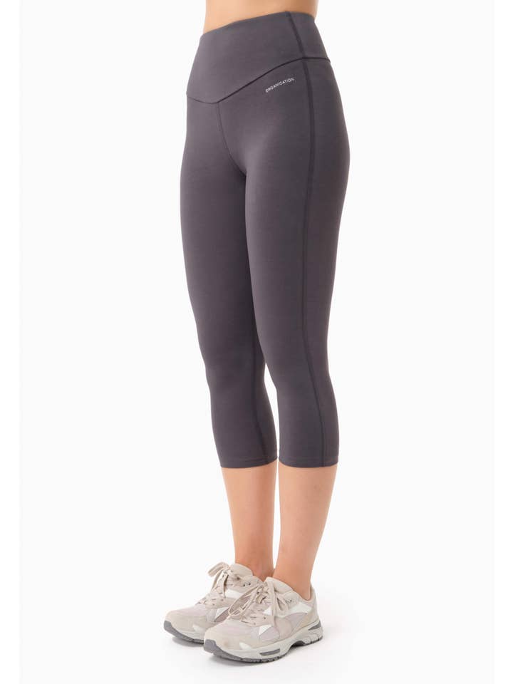 ORGANICATION - Wholesale Athletic/Lounge Leggings - Women's - LISSA | Capri-Leggings aus Bio-Baumwolle2