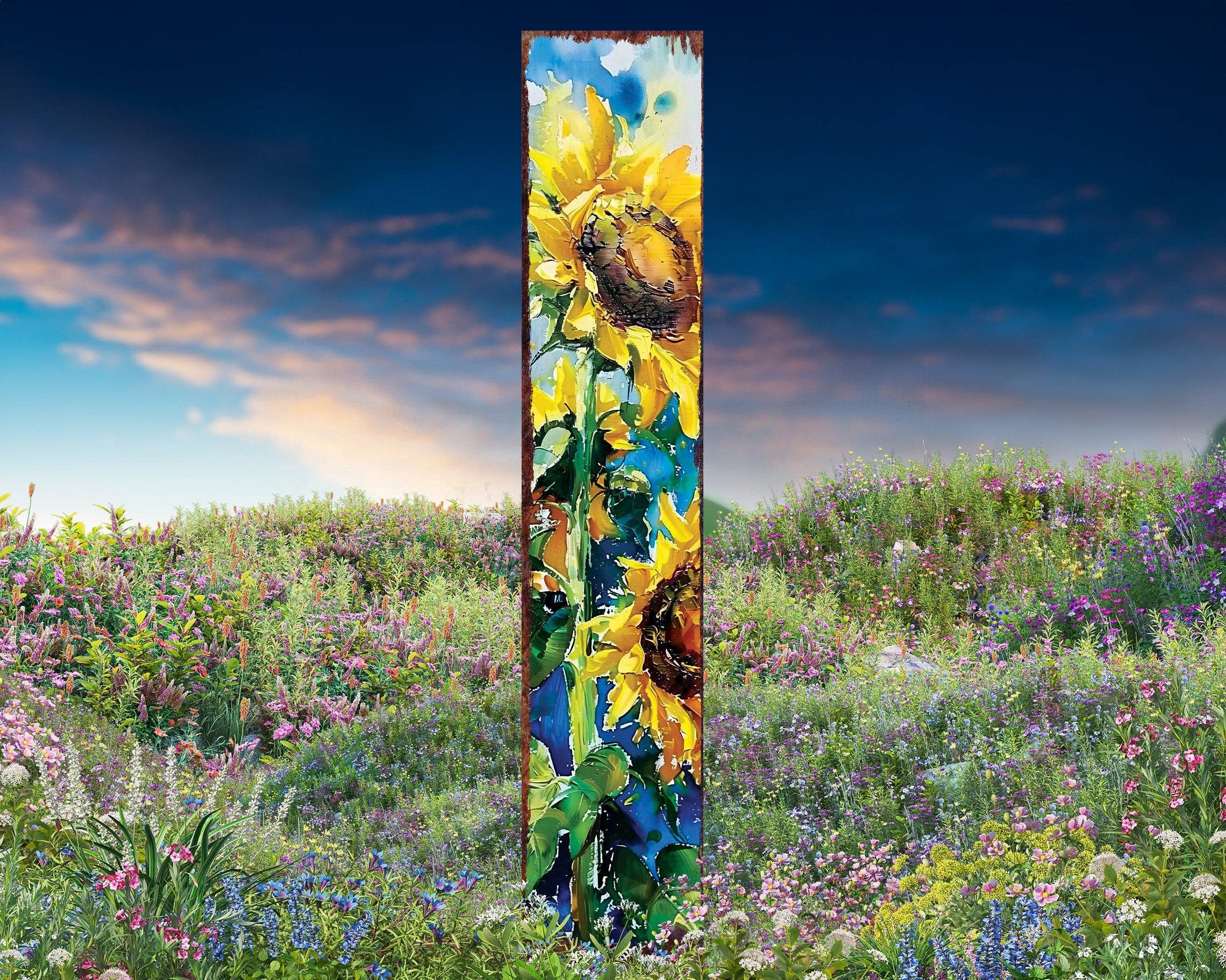 TX USA Corporation - Wholesale Garden/Lawn Stake - Summer Sunflower Garden Stake | Cheerful Farmhouse Outdoor Decor4