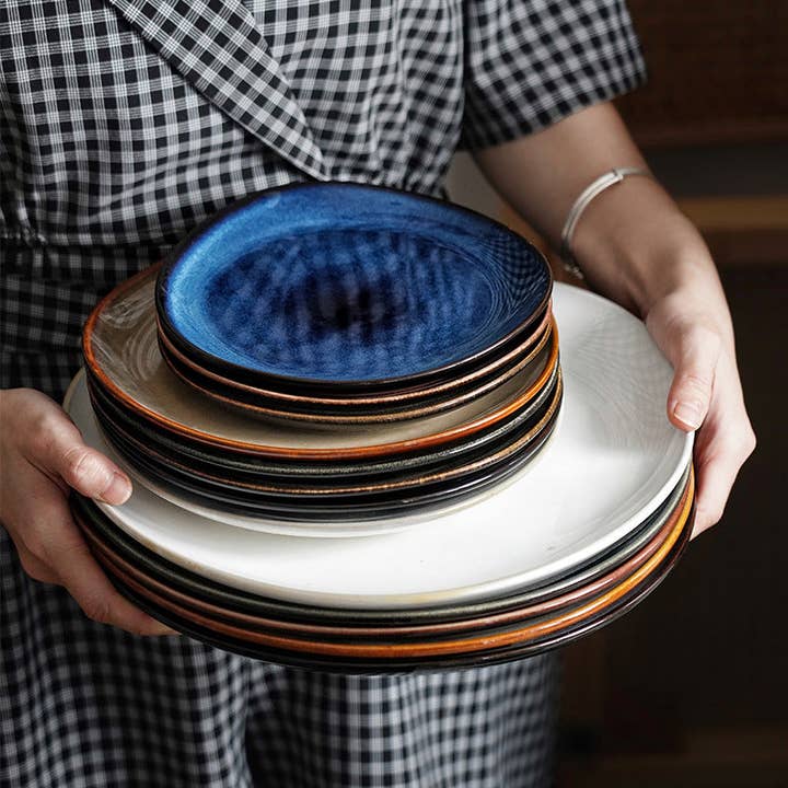 Gohobi (We cover U.S. import duties) - Wholesale Dinner plate - Gohobi Japanese Triangular Plate20