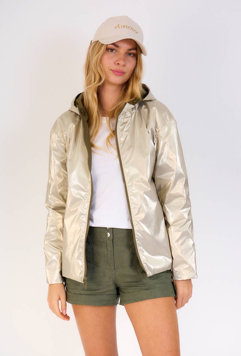 Escandelle Paris - Vendita all'ingrosso Parka - Donna - Parka corta reversibile46