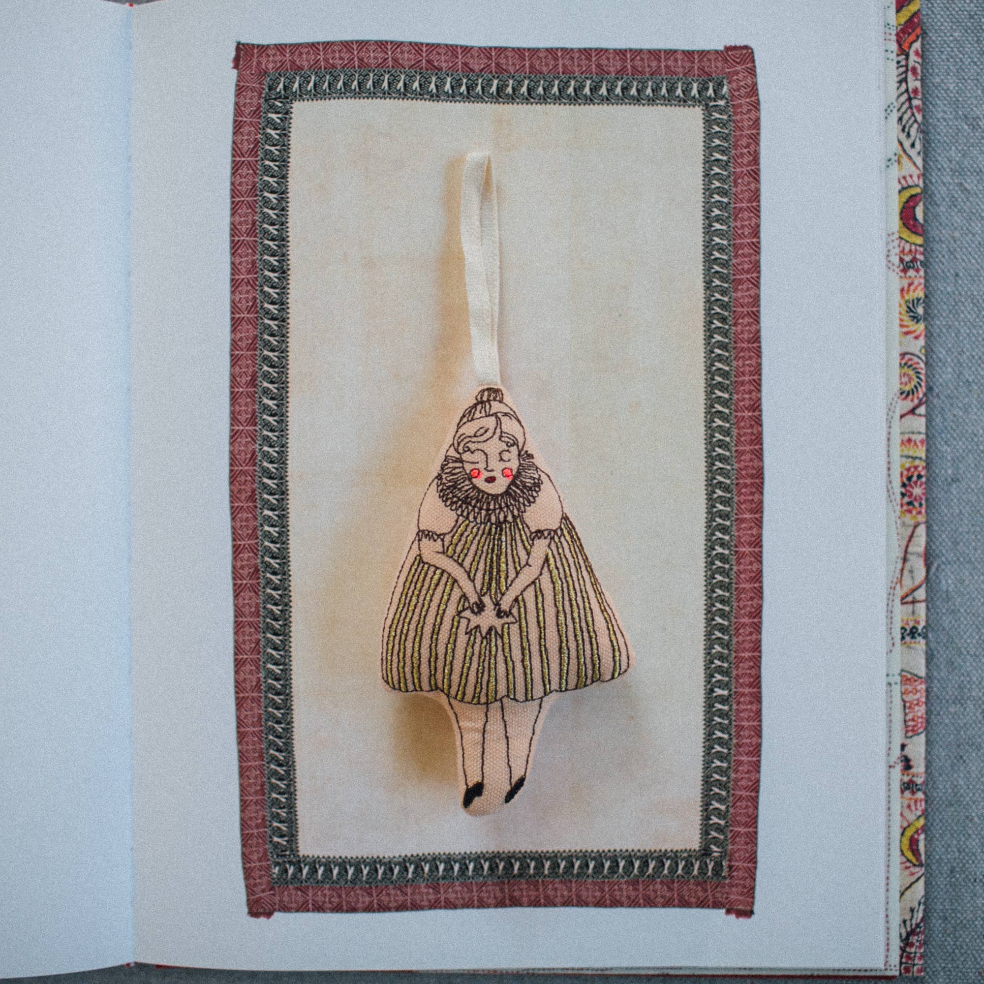 Skippy Cotton – Großhandel Verzierung – Wishing Star Girl, mit Lavendel und Baumwolle gefüllt, weiche Verzierung3