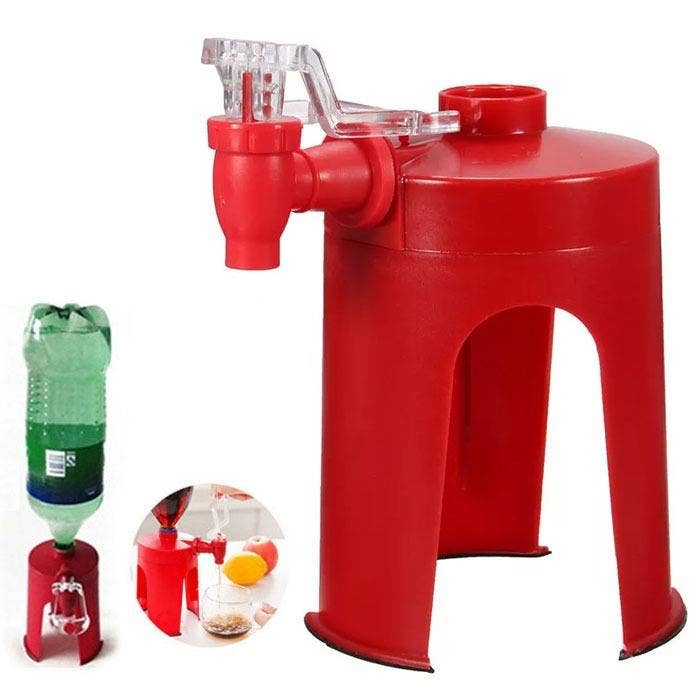 VIGOR - Wholesale Birthday card - Portable Drinking Dispenser Juice Cola Soda Plastic(10 pack)8