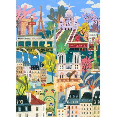 Pieces & Peace - Wholesale Puzzle - Adult - 1500 Piece Puzzle - Paris, My Love1