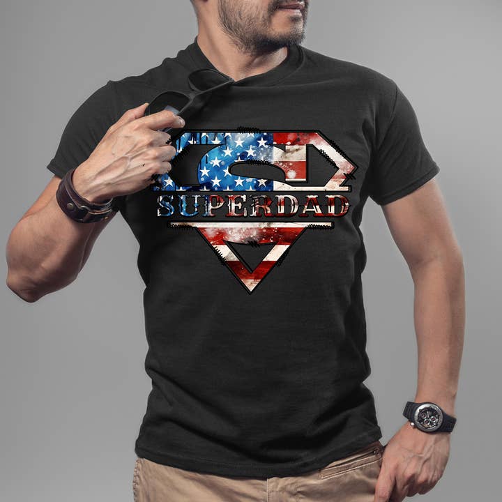 Superfar Skærmtrykt Herre-T-shirt for engroshandel hos Dockery Corporation