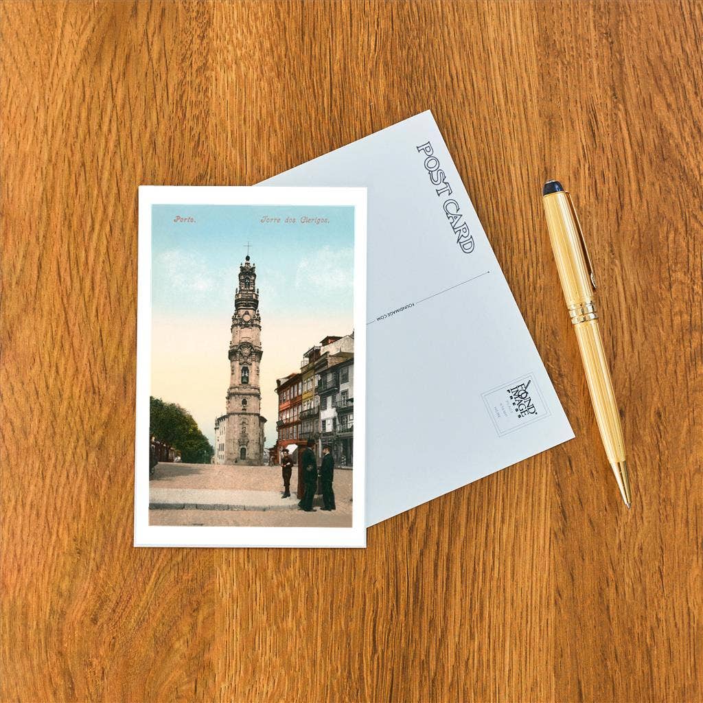 Found Image Press - Wholesale Postcard - Postcard MF-576 Torre dos Clerigos, Porto, Portugal1