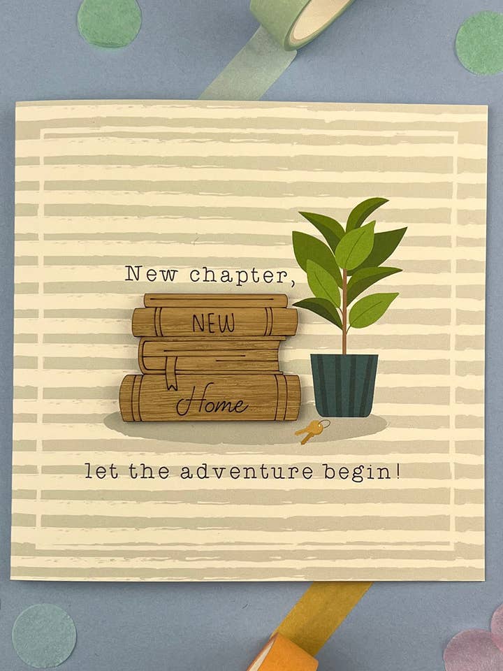 Gefeliciteerd met je nieuwe woning kaart voor wholesale door KDee Designs