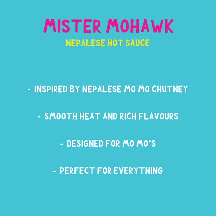 Keating and Co Condiments - Wholesale Hot sauce - Mister Mo-Hawk (Nepalese Hot Sauce)2