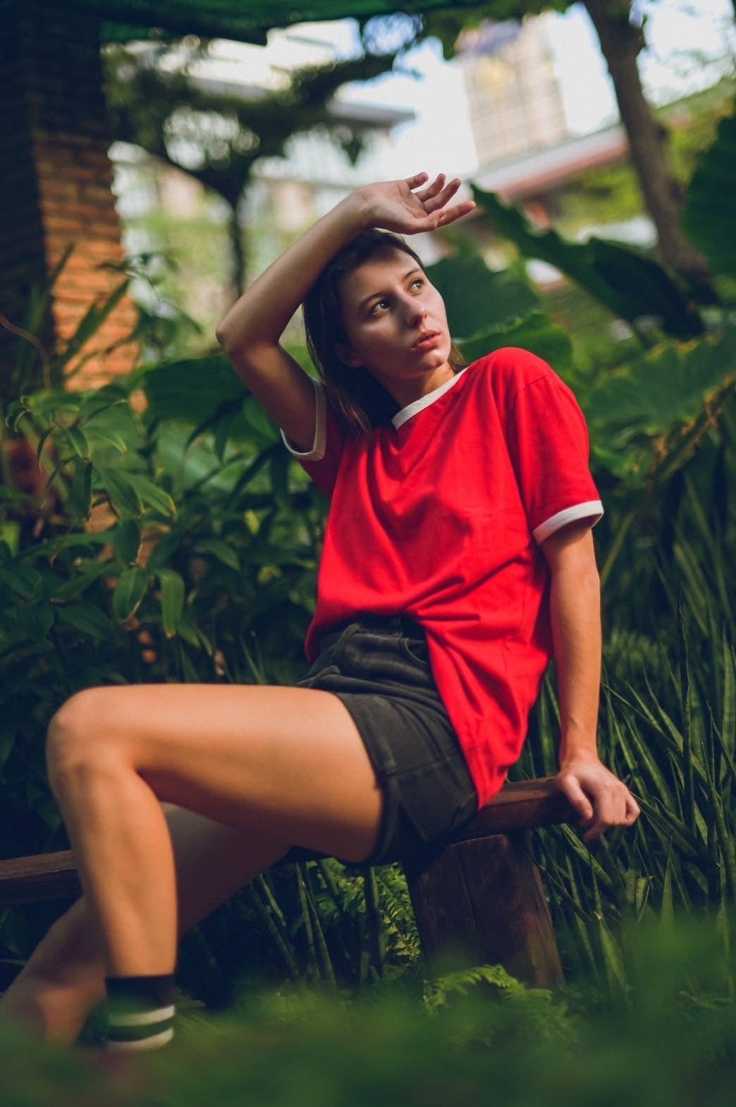 Artree - Wholesale T-Shirt - Unisex - Vintage T Shirts Red Ringer Unisex Blank Top1