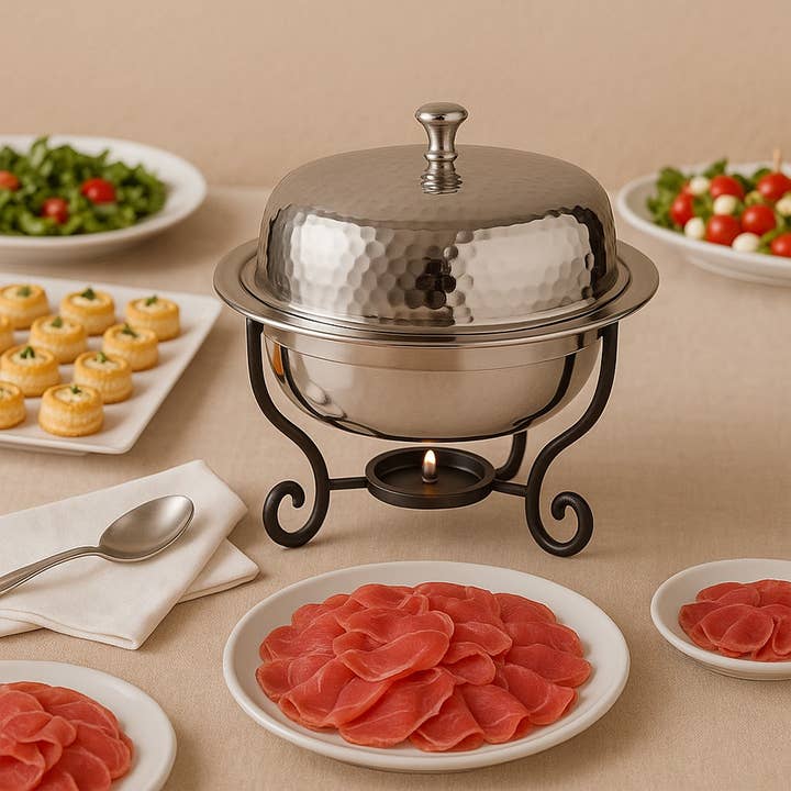 AULICA – Engroshandel Gryde – Hammeret rund varmholder 1 l1