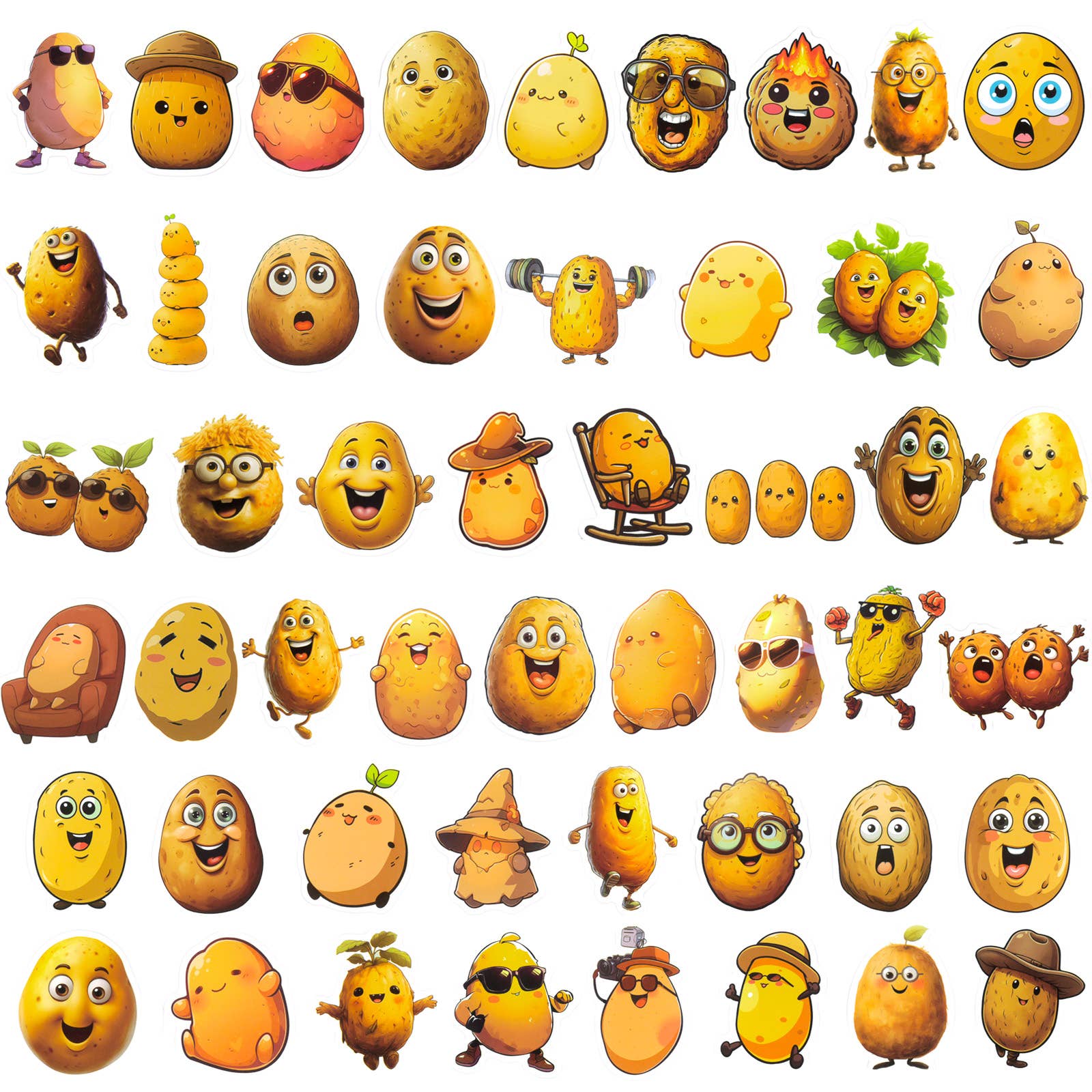 Wrapables.com - Wholesale Sticker - Wrapables Waterproof Vinyl Stickers, 100pcs7