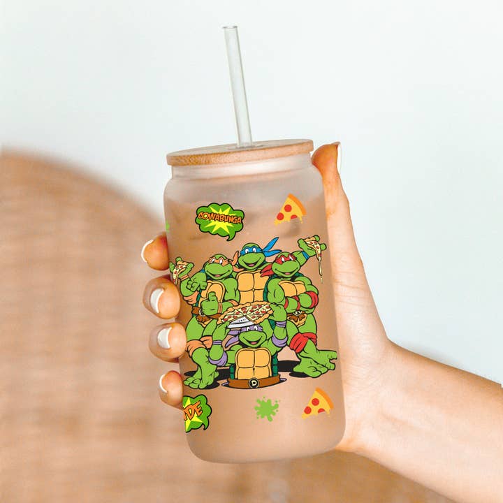 Oily Graphic Creations - Wholesale Sticker - TMNT Pizza-16oz UV DTF Wrap1