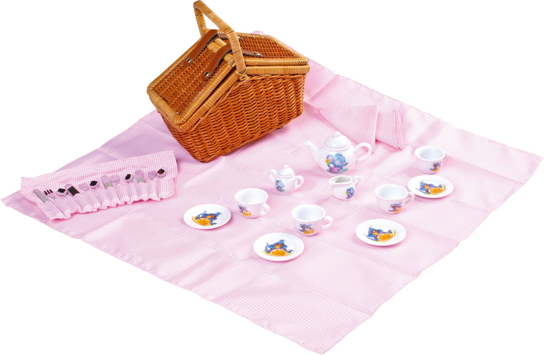 small foot - Wholesale Toy Set - Kids - Picnic Basket Romatic3