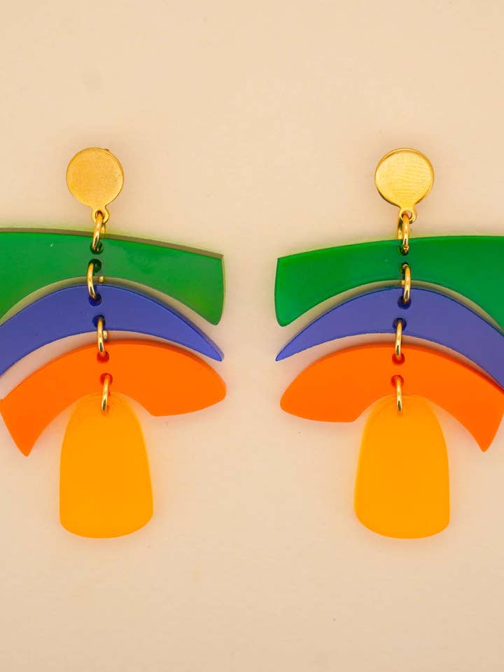 Brincos Balance em Multicor por atacado de Paulina Otero