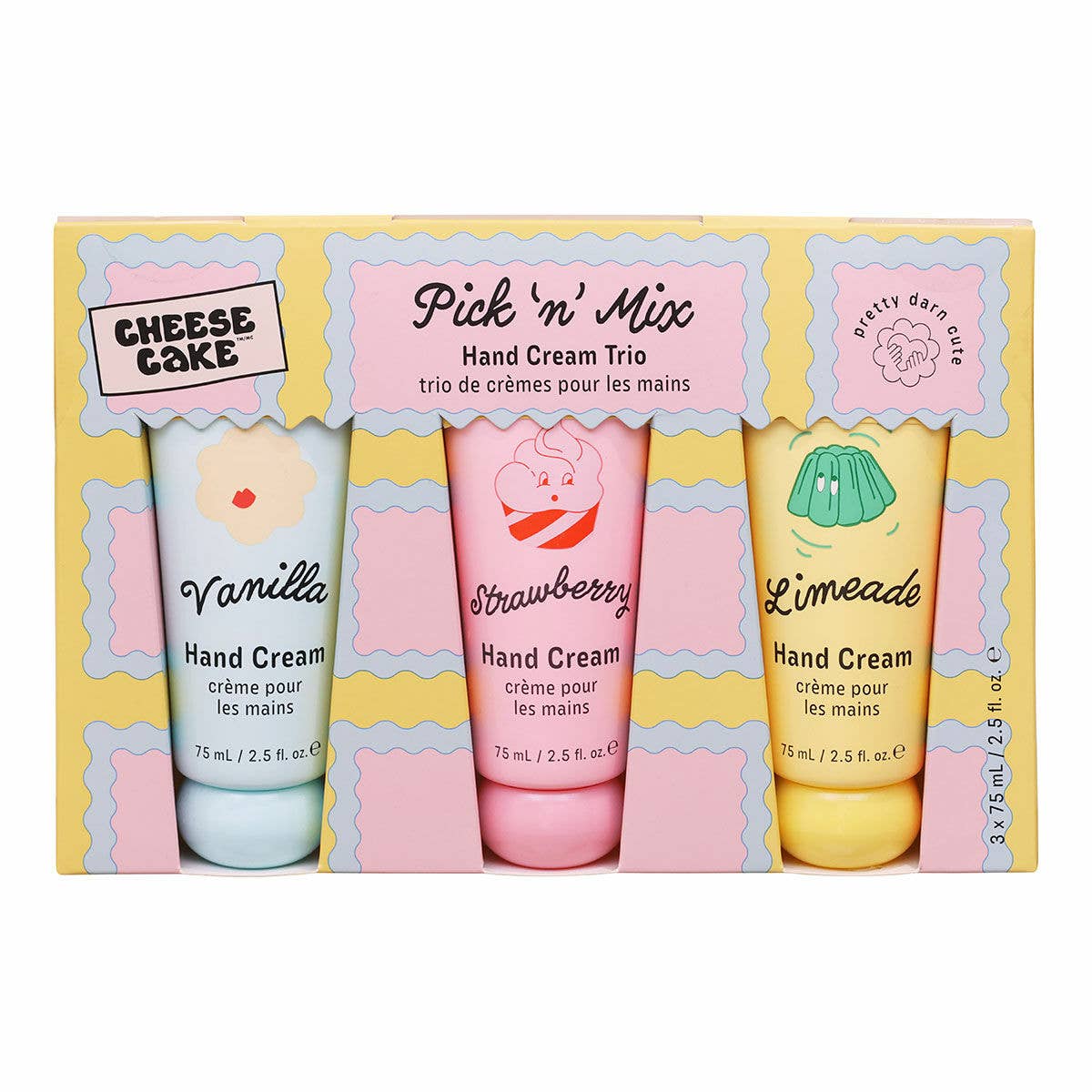 Beauty Pro - Wholesale Hand Cream/Lotion - Cheesecake Hand Cream Set 3 x 75ml 0