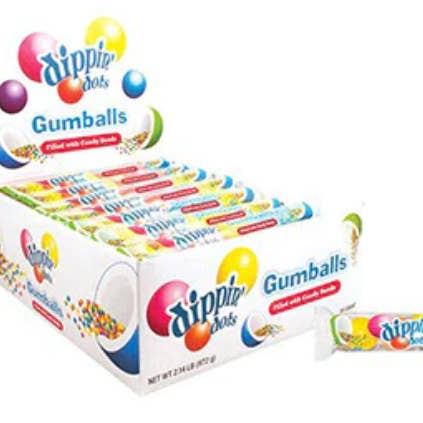 iSweet.ca - Wholesale Chewing Gum - (S1-07) KoKo Dippin Dots Gumballs 40g x24 units0