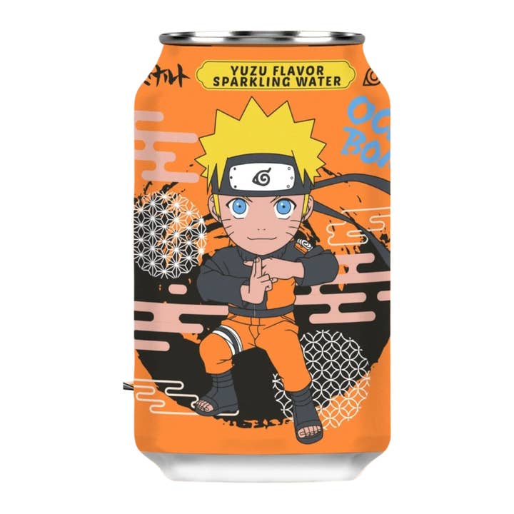 Cow Crack Wholesale - Wholesale Sparkling Water - Naruto Ocean Bomb Yuzu Sparkling Water