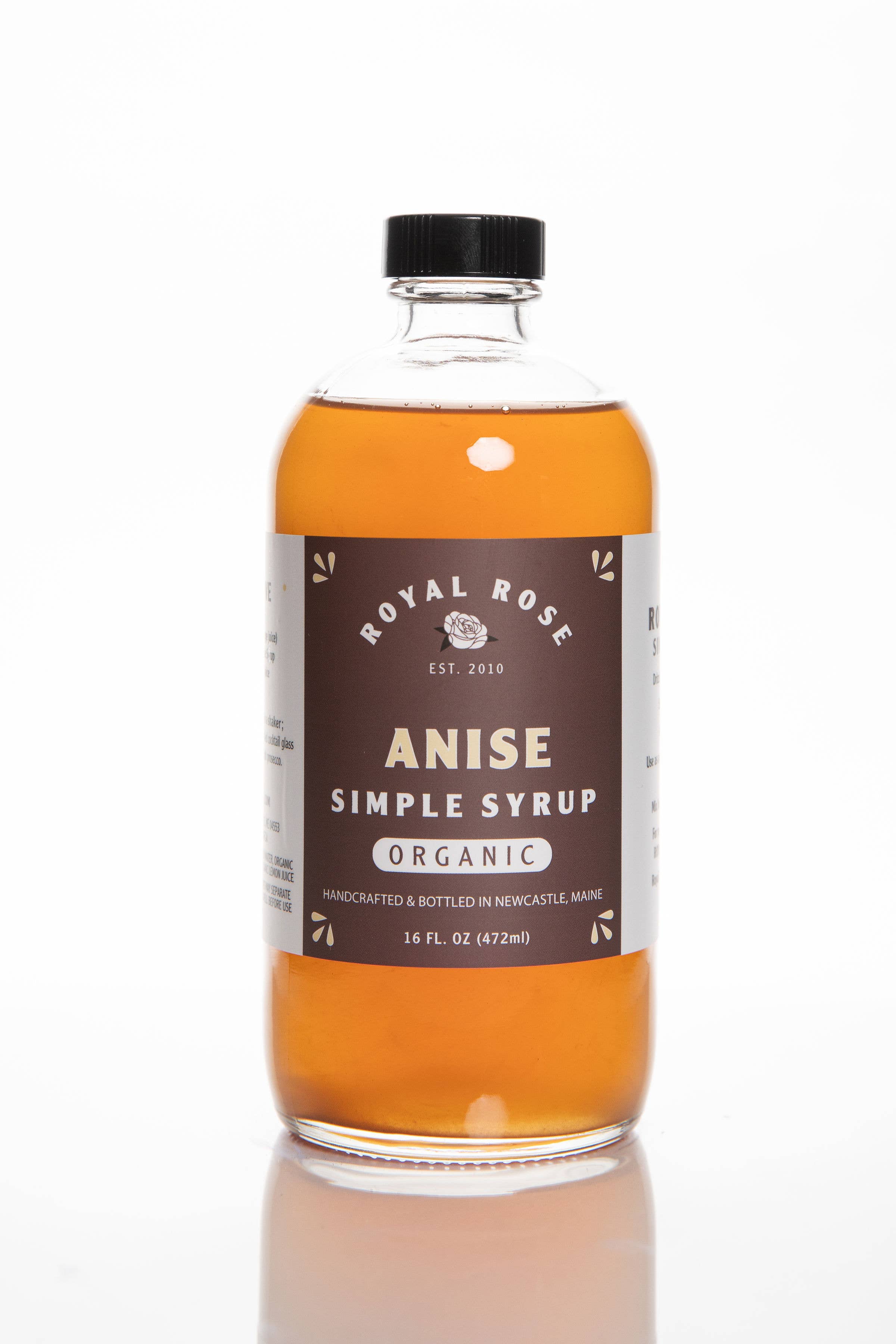 Royal Rose Syrups - Wholesale Cocktail Mix/Syrup - Anise Organic Simple Syrup6