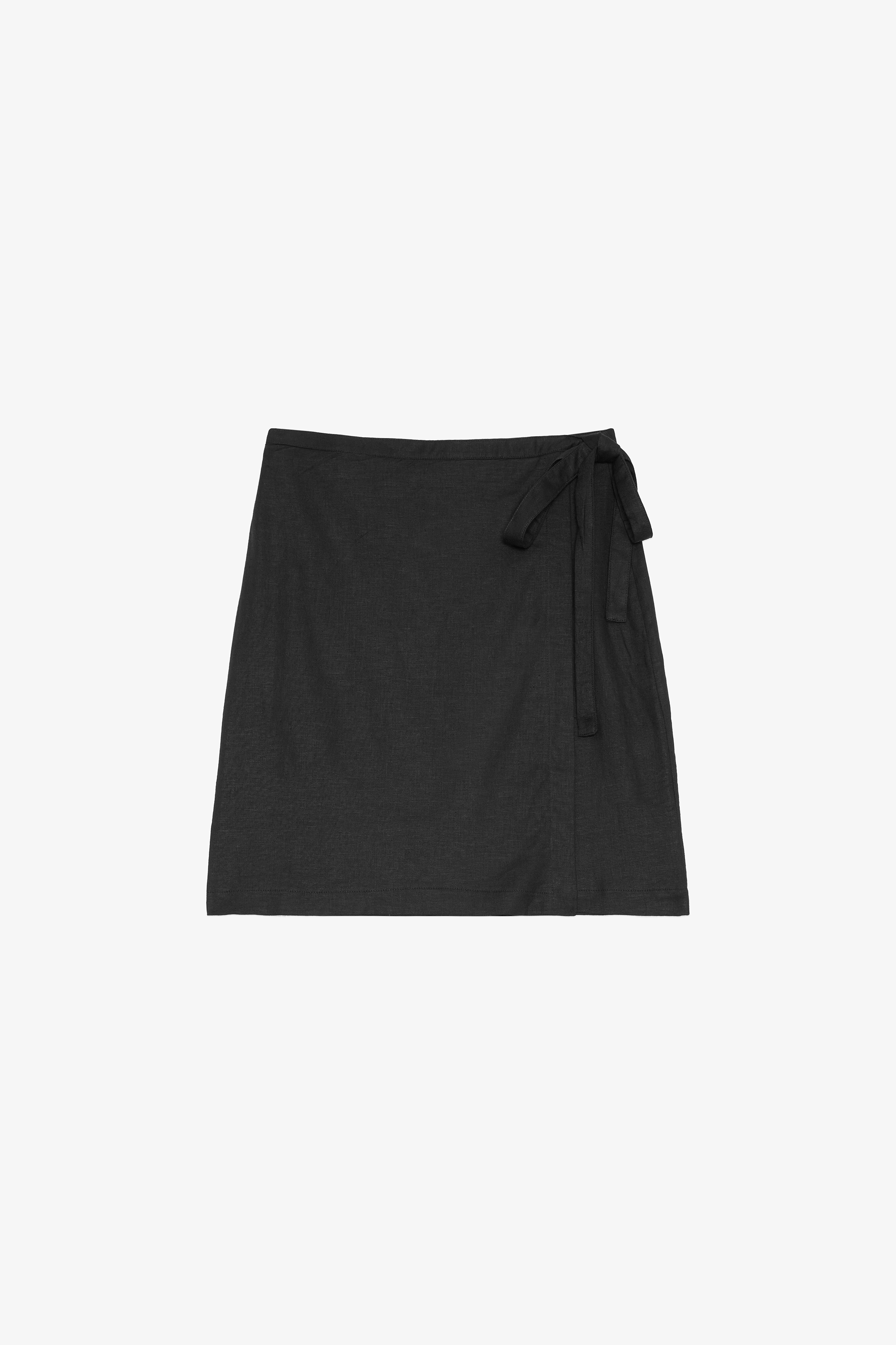 Nitah - Venta al por mayor Falda - Mujer - Falda cruzada de lino Rania1