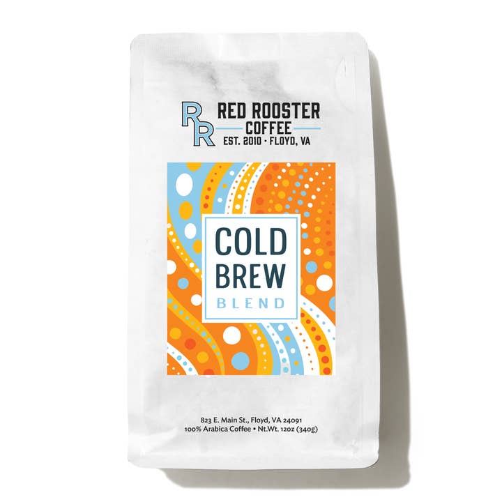 Red Rooster Coffee Roaster - Wholesale Coffee Beans - Cold Brew Blend - Medium Roast Specialty Coffee