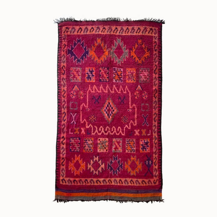 Ceci Vintage Marockansk Matta | 5’9” x 10’4” för wholesale av Apartment F - shipping from Austin, TX