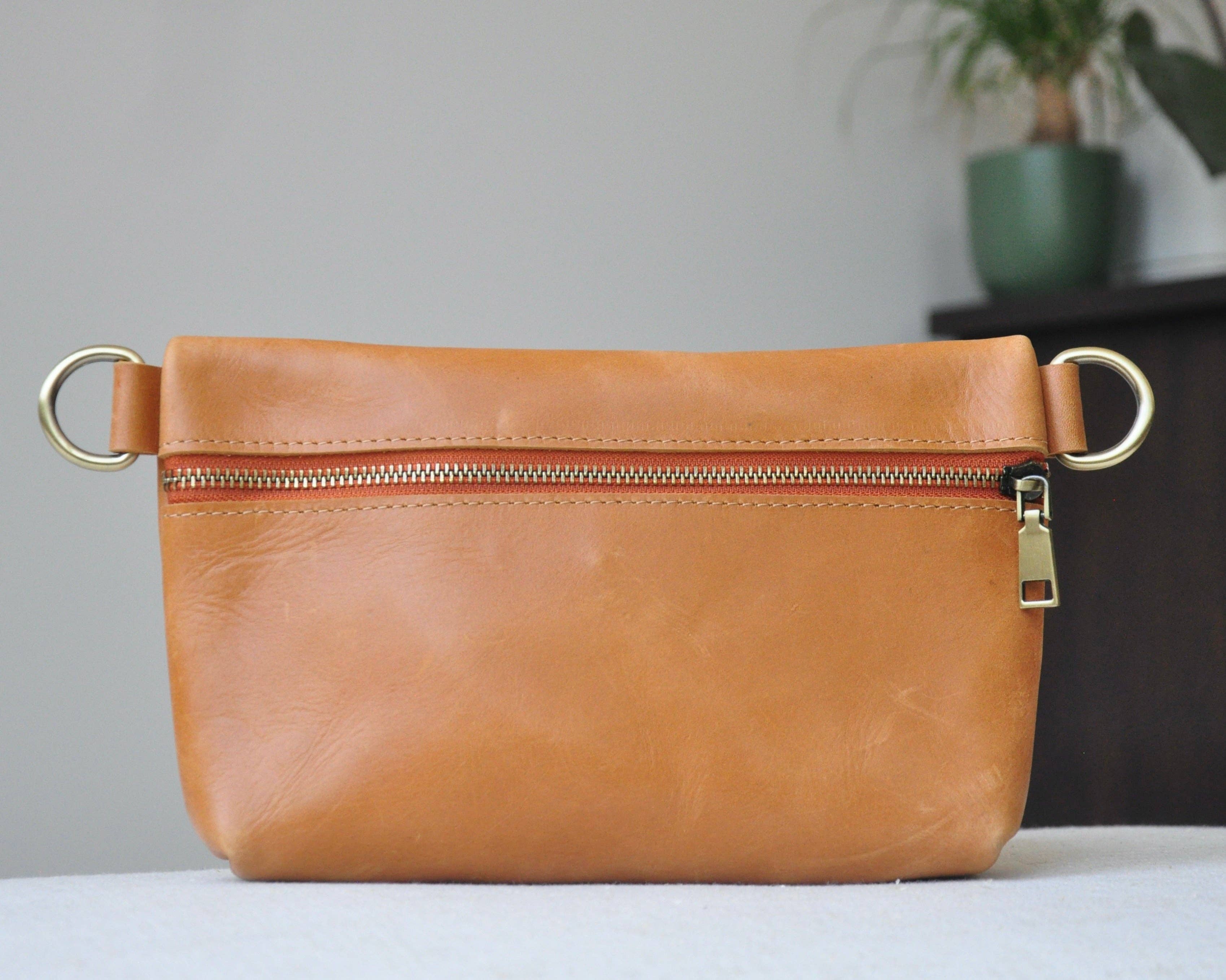 Zelaki Leather Company - Wholesale Belt Bag - Women's - Agow Belt Bag / Convertible Crossbody, Sling, and Belt Bag 5