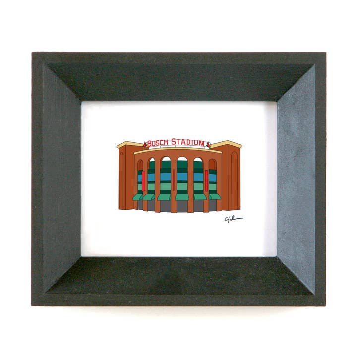 Busch Stadium | MO Print for wholesale by United Goods