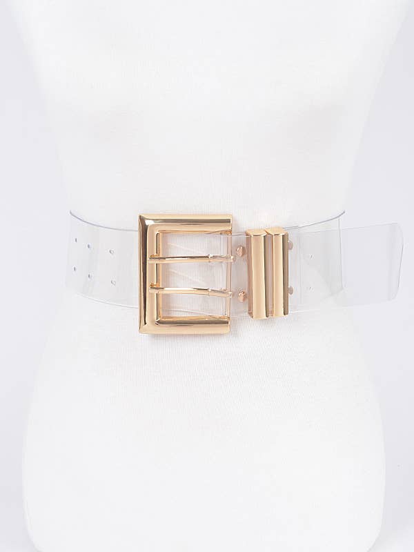 Fivela de metal Plus Size Elastic Belt por atacado de Shop Neighbors
