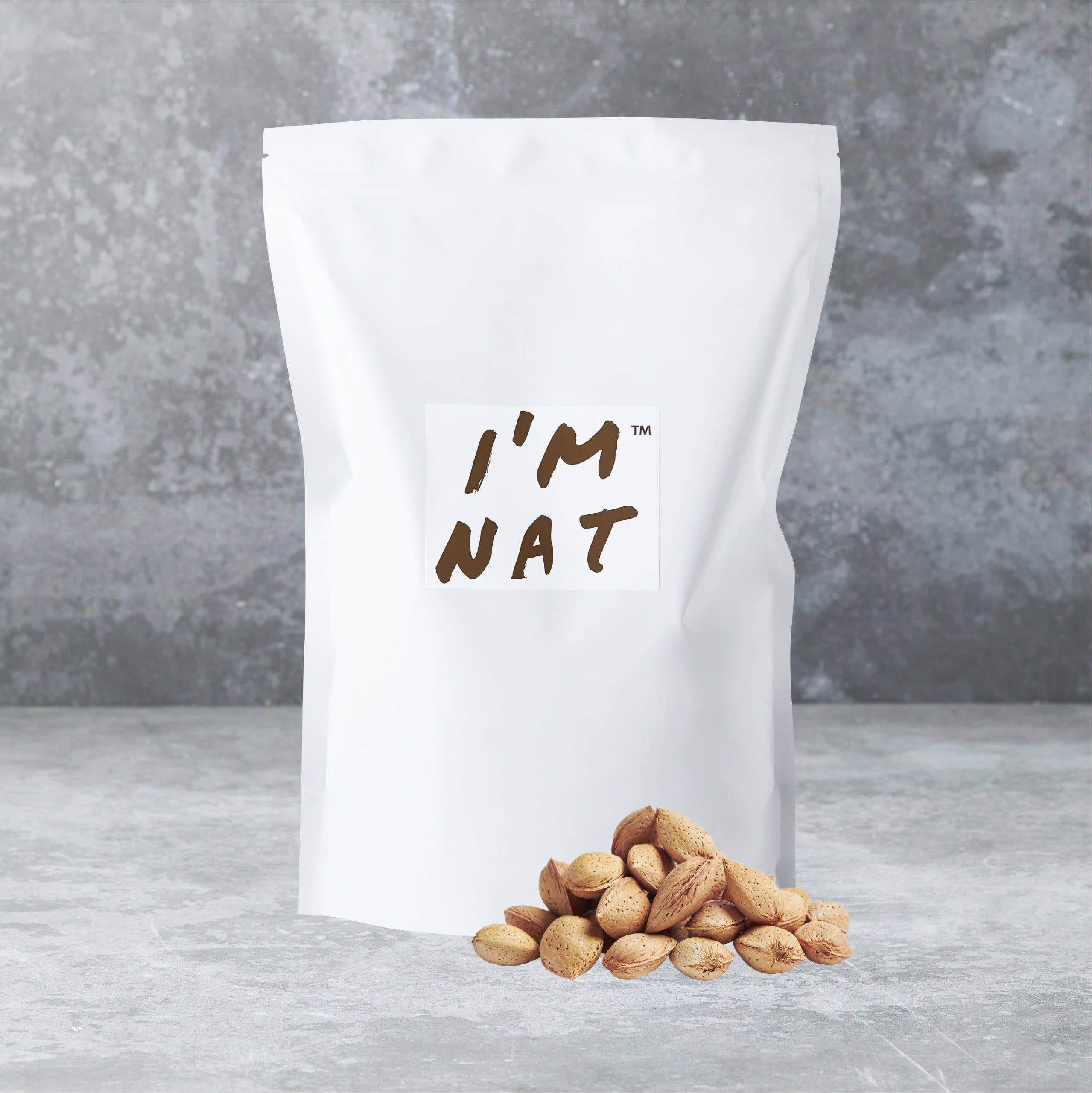 I'M NAT - Wholesale Nuts - Algarve Almond with Shell 1Kg0